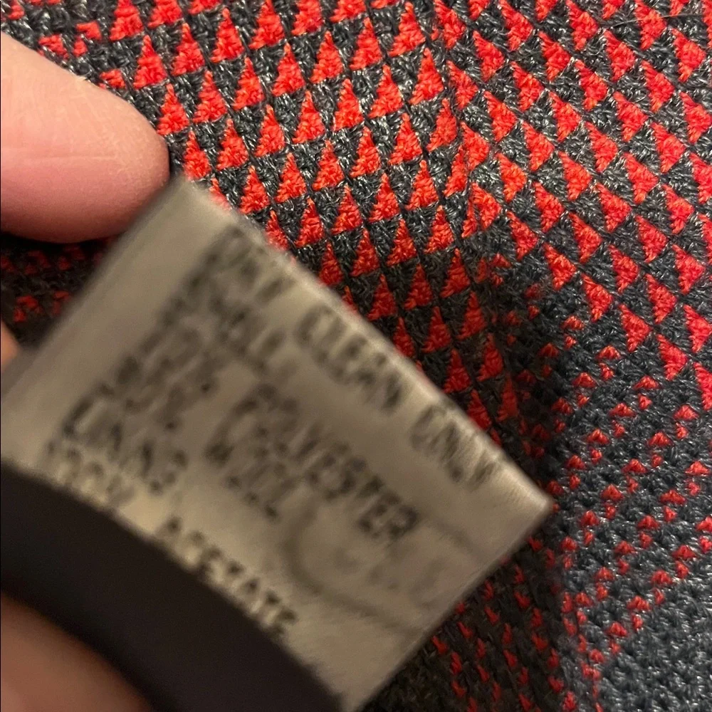 John Meyer of Norwich Vintage Wool Blend Red Plaid  Blazer - Picture 10 of 14